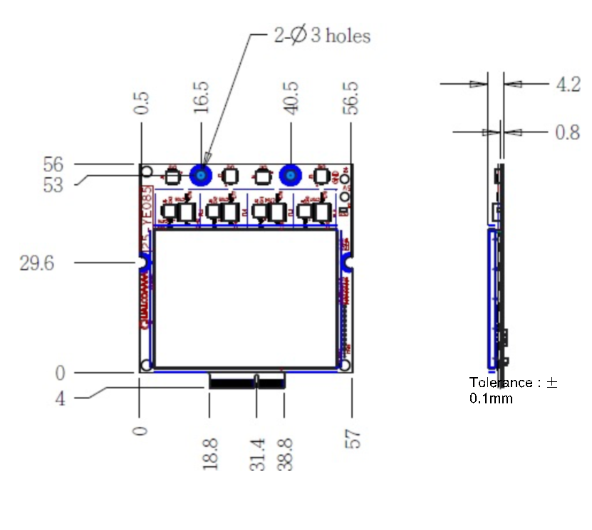 MX6974 F5尺寸